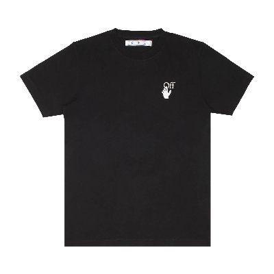 Pre-owned Off-white Agreement Short-sleeve Slim Tee 'black/white'