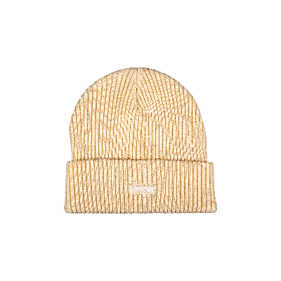 Pre-owned Supreme Wide Rib Beanie 'natural' In Tan