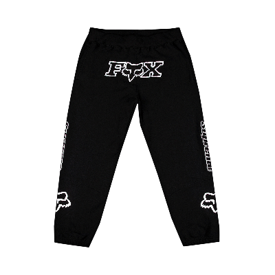 Pre-owned Supreme X Fox Racing Sweatpant 'black'