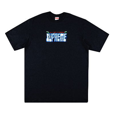 Pre-owned Supreme Ultra Fresh Tee 'navy' In Blue