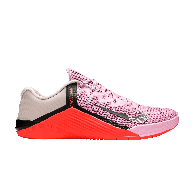 Pre-owned Nike Wmns Metcon 6 'beyond Pink Flash Crimson'
