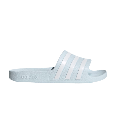 Pre-owned Adidas Originals Wmns Adilette Aqua Slide 'halo Blue'