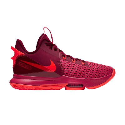 Pre-owned Nike Lebron Witness 5 'gym Red Crimson'
