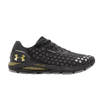 Pre-owned Under Armour Hovr Sonic 3 Storm 'blackout Gold Luster'