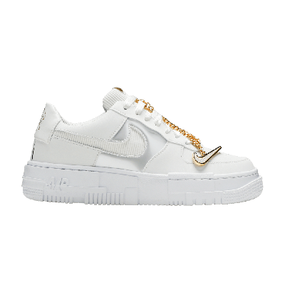 Pre-owned Nike Wmns Air Force 1 Pixel 'white Gold Chain'