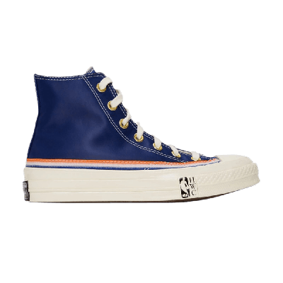 Pre-owned Converse Breaking Down Barriers X Chuck 70 High 'knicks' In Blue