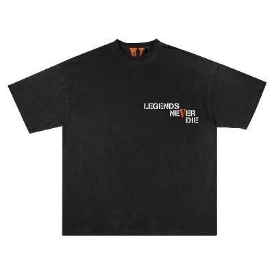 Pre-owned Vlone X Juice Wrld 999 T-shirt 'black'