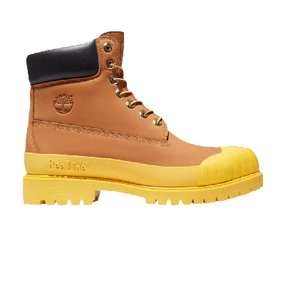 Pre-owned Timberland Bee Line X 6 Inch 'wheat Yellow' In Brown