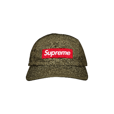 Pre-owned Supreme X Kevlar Camp Cap 'olive' In Green