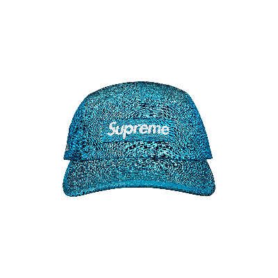 Pre-owned Supreme X Kevlar Camp Cap 'blue'