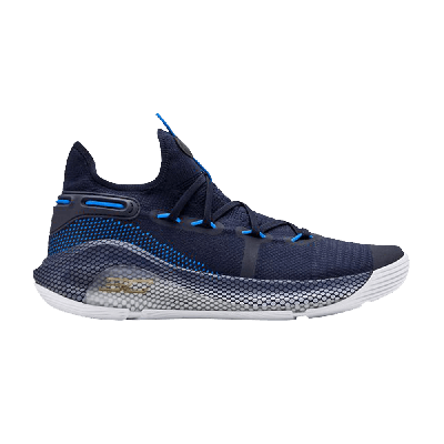 Pre-owned Under Armour Curry 6 Team 'navy' In Blue