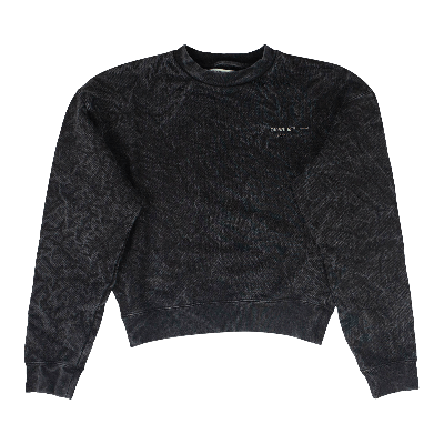 Pre-owned Off-white Volume Crewneck Sweatshirt 'gray' In Grey