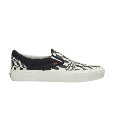 Pre-owned Vans Baracuta X Classic Slip-on 5 'black Checkerboard'