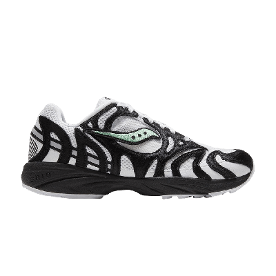 Pre-owned Saucony Size? X Grid Azura 2000 'zebra' In White