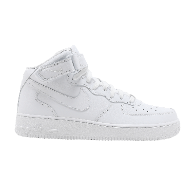 Pre-owned Nike Air Force 1 Mid '07 'triple White'