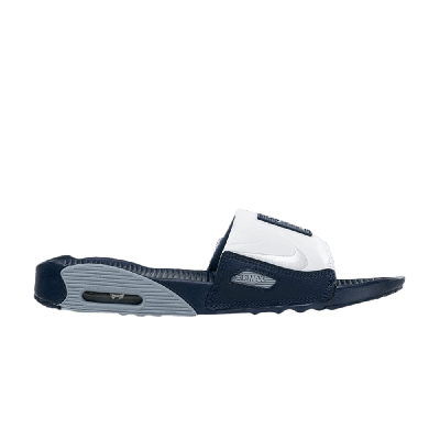 Pre-owned Nike Wmns Air Max 90 Slide 'obsidian' In Blue
