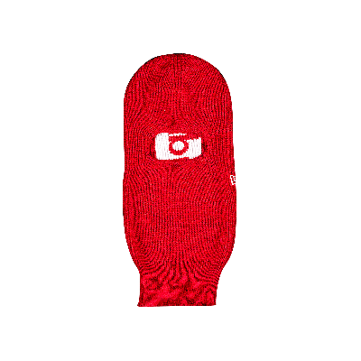 Pre-owned Supreme X New Era Balaclava 'red'