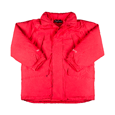 Pre-owned Supreme Gore-tex 700-fill Down Parka 'bright Red'