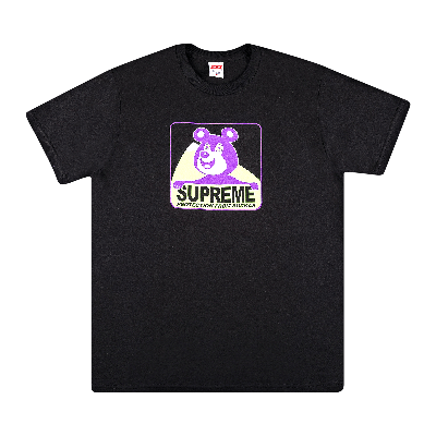 Pre-owned Supreme Bear Tee 'black'