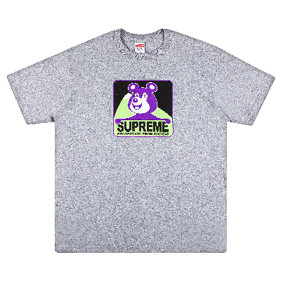 Pre-owned Supreme Bear Tee 'heather Grey'
