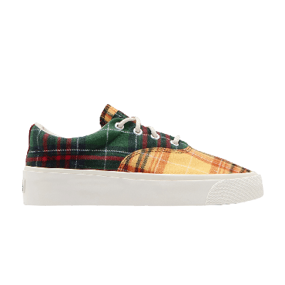 Pre-owned Converse Skid Grip Low 'twisted Plaid - Egret' In Multi-color