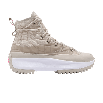 Pre-owned Converse Run Star Hike High 'khaki' In Brown