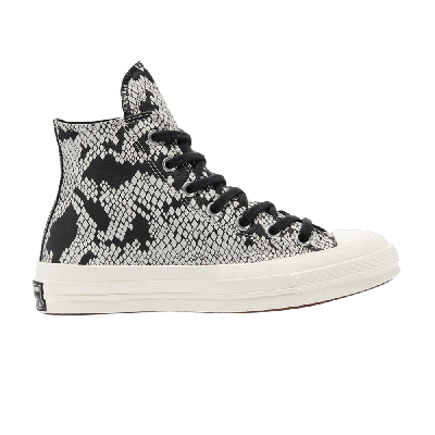 Pre-owned Converse Wmns Chuck 70 High 'digital Daze - Python Print' In Black