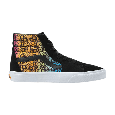 Pre-owned Vans Sk8-hi 'dia De Los Muertos - Rainbow' In Multi-color