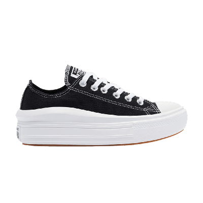 Pre-owned Converse Wmns Chuck Taylor All Star Move Low 'black'