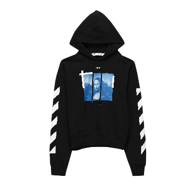 Pre-owned Off-white Blue Monalisa Over Hood 'black'