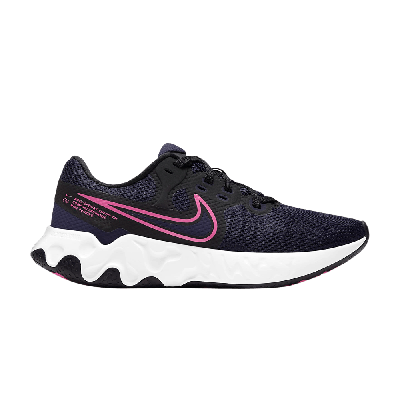 Pre-owned Nike Wmns Renew Ride 2 'blackened Blue Pink Glow'