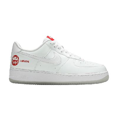 Pre-owned Nike Air Force 1 Low 'i Believe Daruma' In White