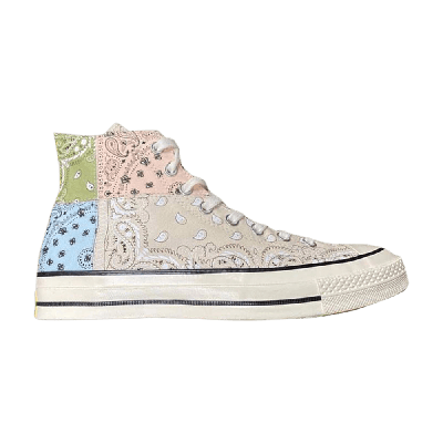Pre-owned Converse Offspring X Chuck 70 High 'paisley - Natural Ivory' In Brown