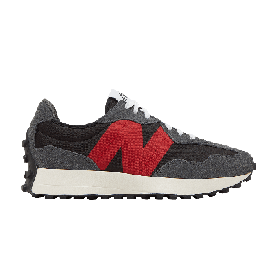 Pre-owned New Balance 327 'black Red'