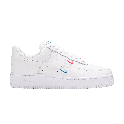 Pre-owned Nike Wmns Air Force 1 '07 Essential 'summit White Solar Red'