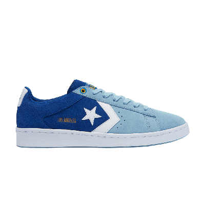 Pre-owned Converse Pro Leather Low 'heart Of The City - Los Angeles' In Blue