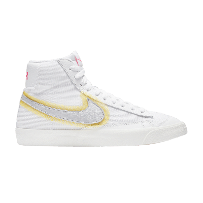 Pre-owned Nike Wmns Blazer Mid Vintage '77 'cotton Waffle - White University Gold'