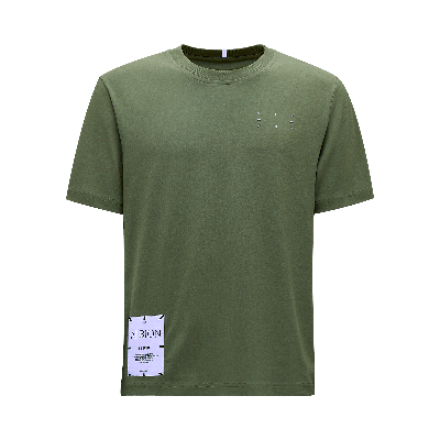 Pre-owned Mcq By Alexander Mcqueen Carvings T-shirt 'sage' In Green