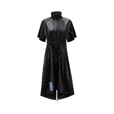 Pre-owned Mcq By Alexander Mcqueen Zip Through Dress 'darkest Black'