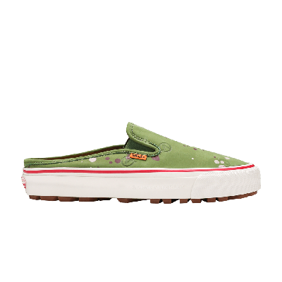 Pre-owned Vans Lqqk Studios X Og Mule Lx 'circle V - Splatter Green'