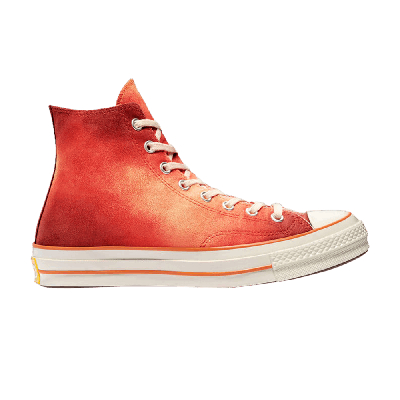 Pre-owned Converse Concepts X Chuck 70 High 'southern Flame' In Orange