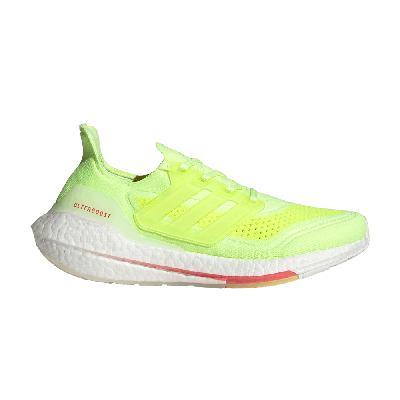 Pre-owned Adidas Originals Wmns Ultraboost 21 'hi-res Yellow'