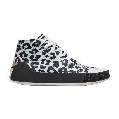 Pre-owned Adidas Originals Stella Mccartney X Wmns Treino Mid 'leopard Print - White'