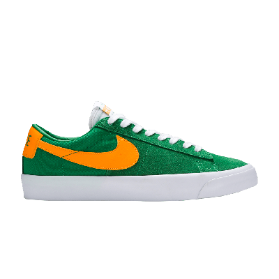 Pre-owned Nike Zoom Blazer Low Pro Gt Sb 'lucky Green Gold'
