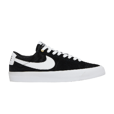 Pre-owned Nike Zoom Blazer Low Pro Gt Sb 'black White'