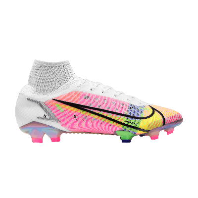 Pre-owned Nike Mercurial Superfly 8 Elite Fg 'white Dark Raisin'