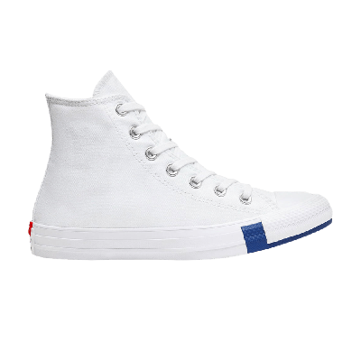 Pre-owned Converse Chuck Taylor All Star High 'logo Play - White Rush Blue'