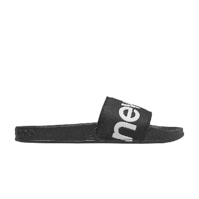 Pre-owned New Balance 200 Slides 'black'