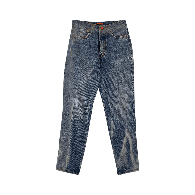 Pre-owned Heron Preston Straight Leg Jeans 'blue'