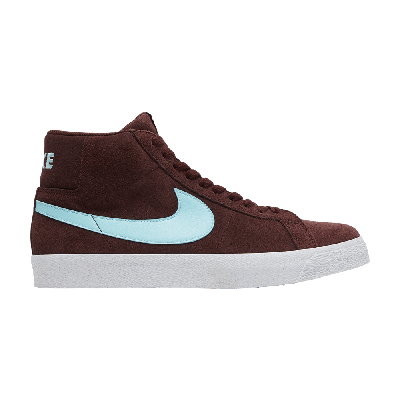 Pre-owned Nike Zoom Blazer Mid Sb 'mystic Dates Glacier Ice' In Red